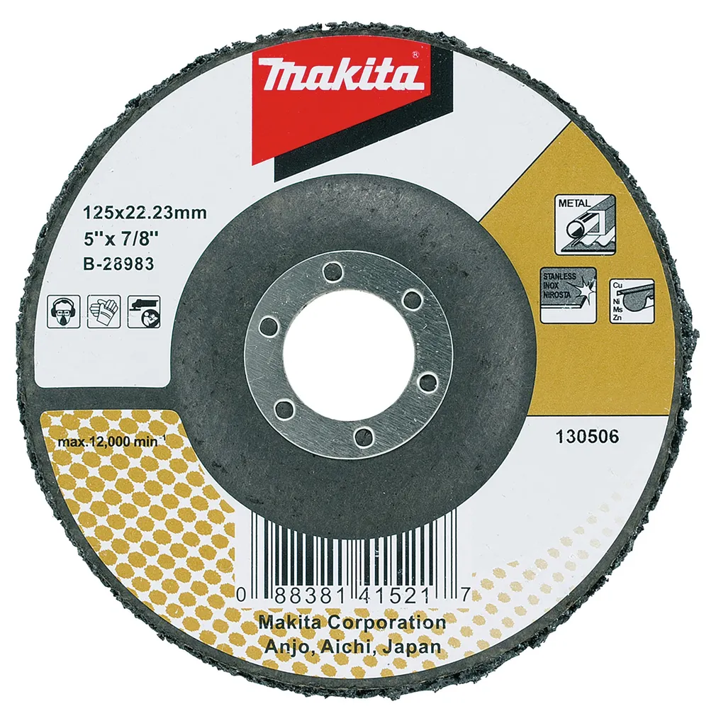 PUHASTUSLIHVKETAS MAKITA 125MM, KLAASFIIBER