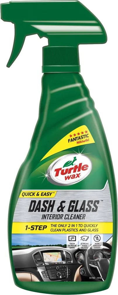 ARMATUURI/KLAASI PUHASTI TURTLE WAX DASH&GLASS 500ML