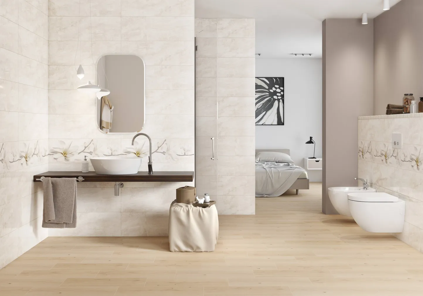 Prosper Vaso Splofy Color Pastello Con Motivo A Maglia, Diametro 18 Cm, Beige, Realizzato In Polipropilene