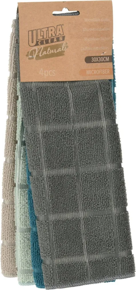 MIKROKIUDLAPIDE KOMPLEKT ULTRA CLEAN 30X30CM 4TK PAKIS