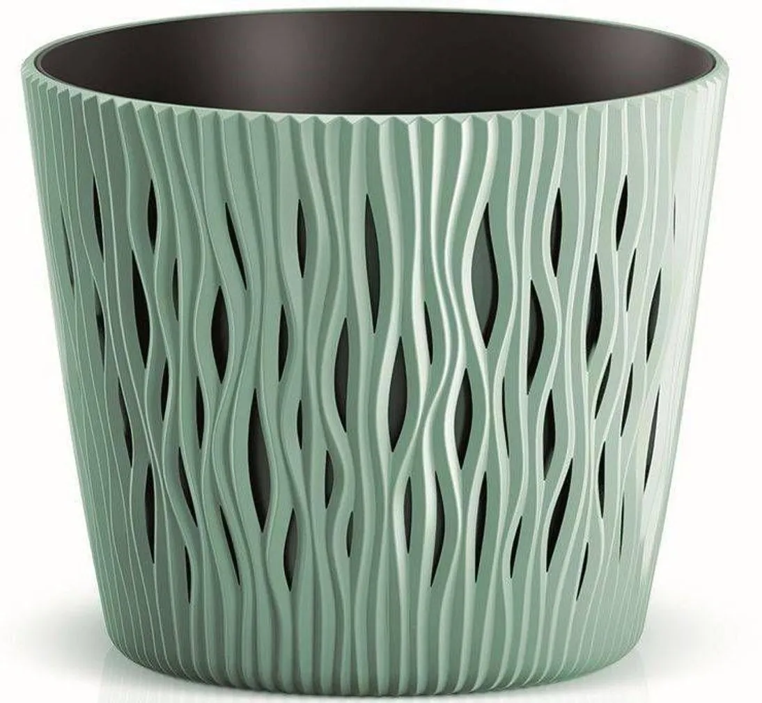 LILLEPOTT PROSPERPLAST SANDY ROUND 15,8CM HELEROHELINE