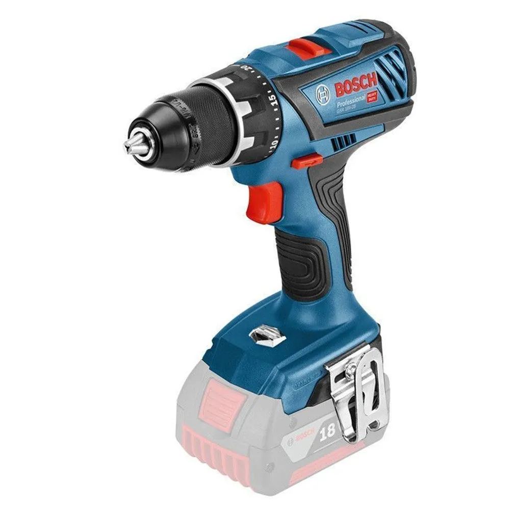 KRUVIKEERAJA BOSCH GSR 18V-2, ILMA AKU JA LAADIJATA
