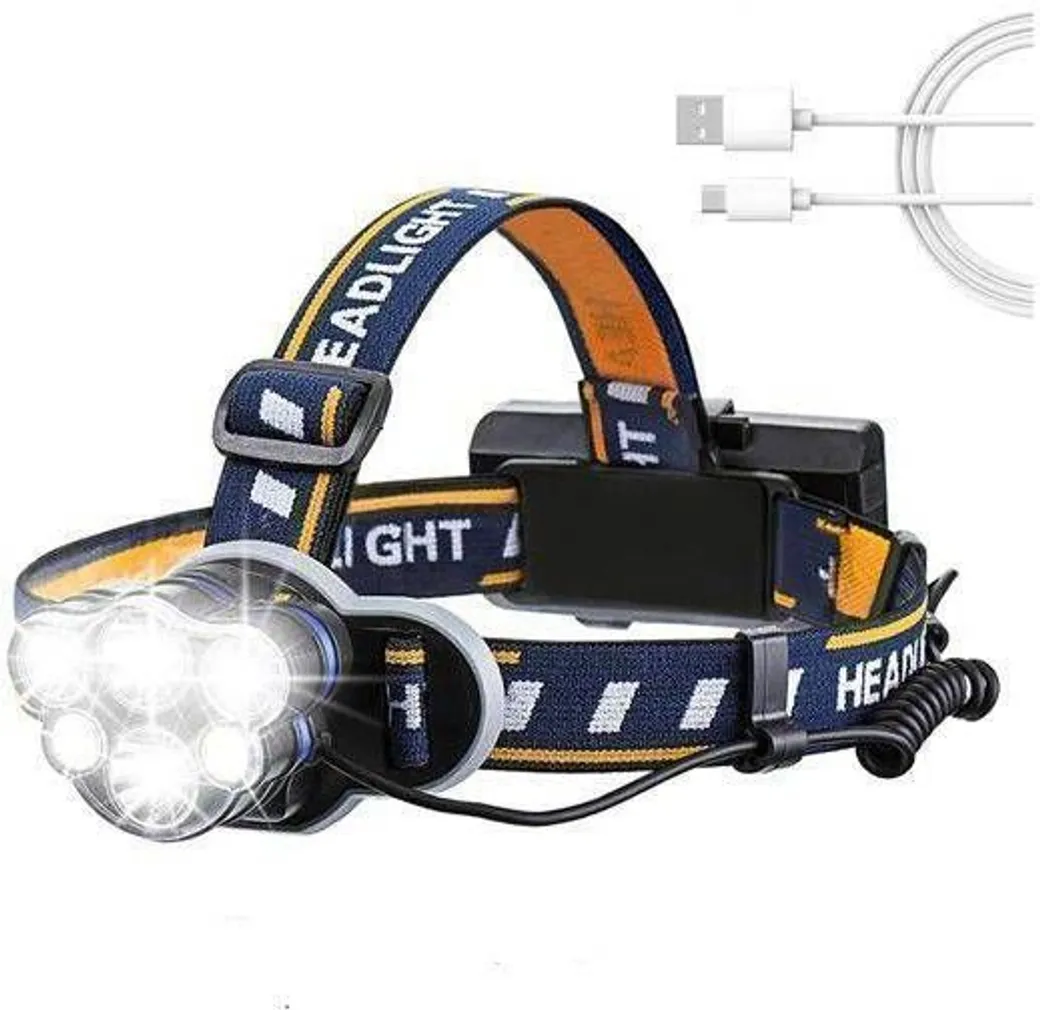 PEALAMP SOLIGHT 4X4 LED PUNASE VALGUSEGA USB-LAETAV