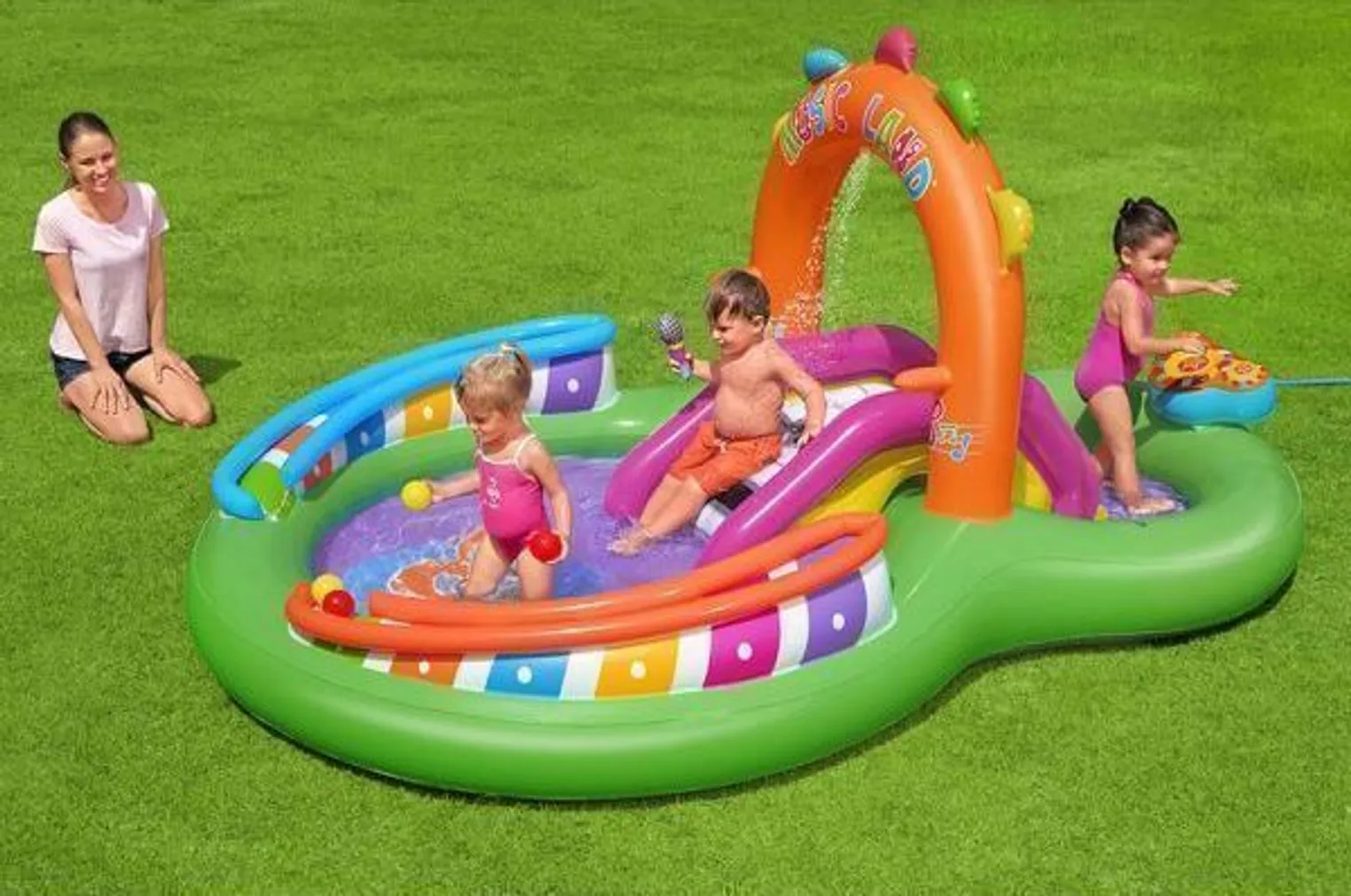LASTEBASSEIN LIUMÄEGA BESTWAY SING AND SPLASH 295X190X137CM
