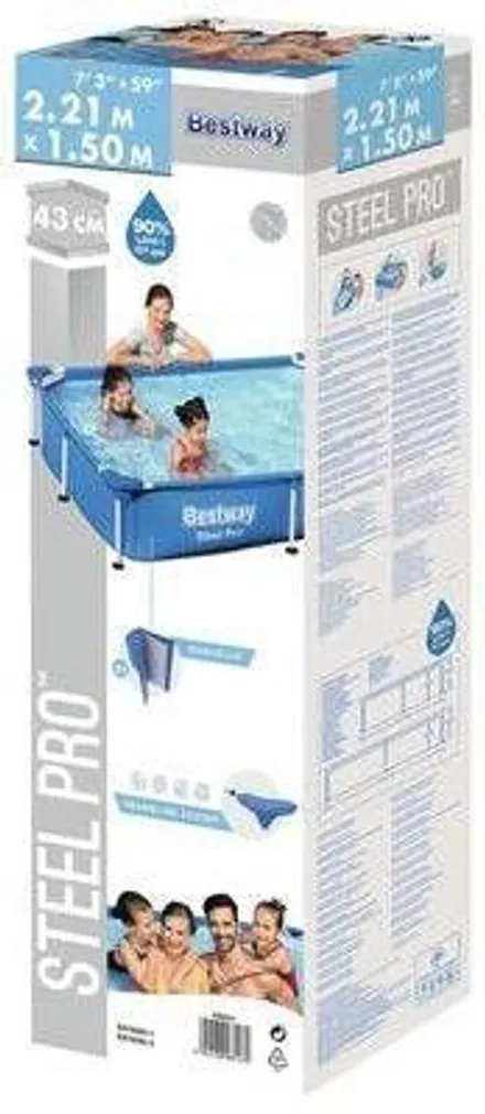 BASSEIN BESTWAY 366X100CM KOMPLEKT
