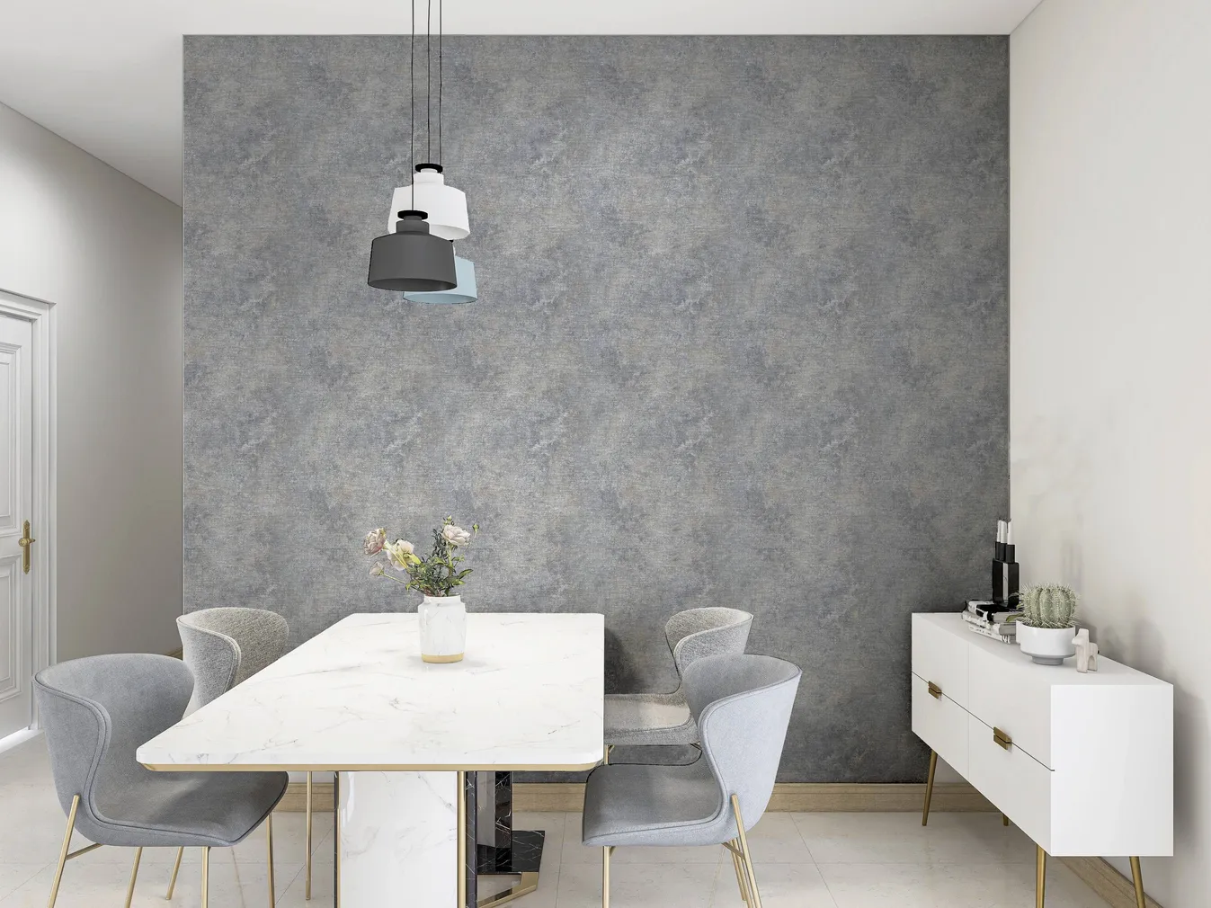 TAPEET ARTHOUSE MODERN RAFFIA NATURAL&GREY 0,53X10,05M