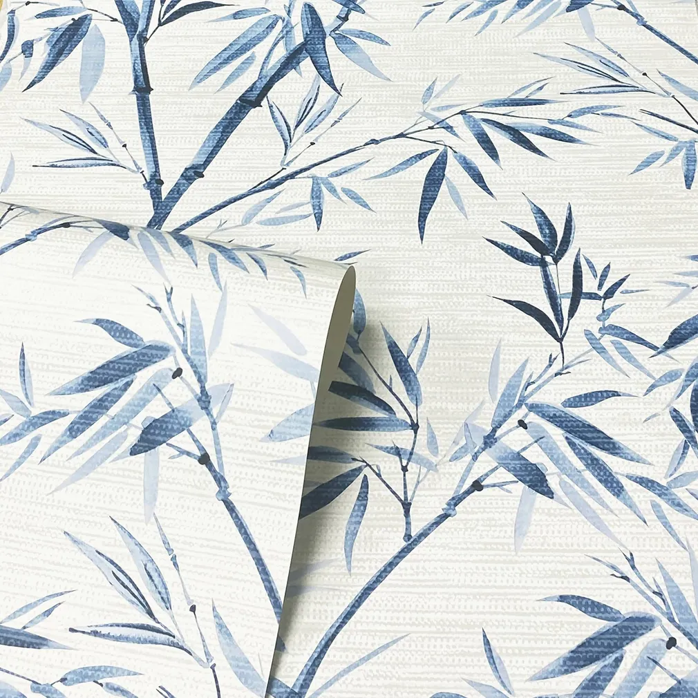 TAPEET ARTHOUSE INKY BAMBOO CHALKY BLUE 0,53X10,05M