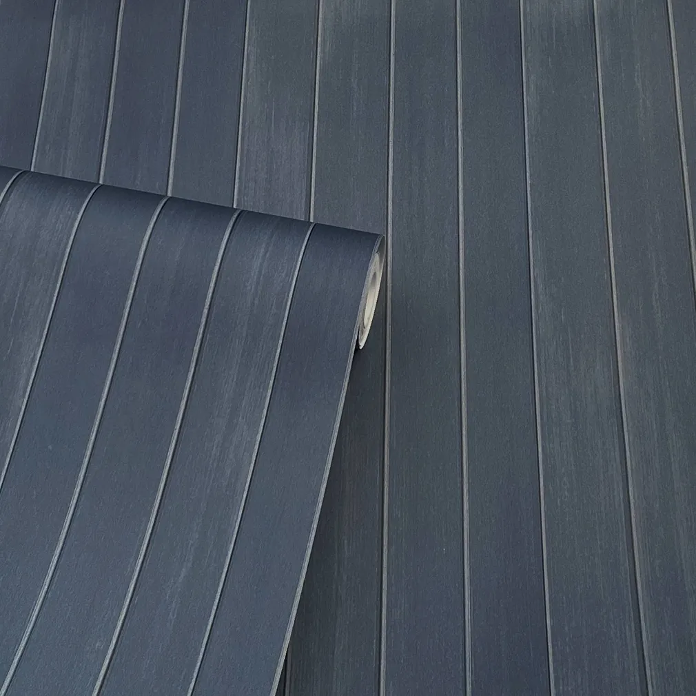 TAPEET ARTHOUSE FLAT WOODEN PLANK BLUE 0,53X10,05M
