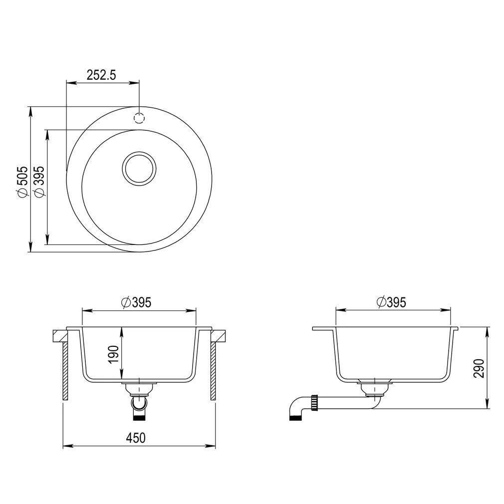 VALAMU JA SEGISTI KOMPLEKT AQUASANITA SR100W+5023 GRANIIT MUST