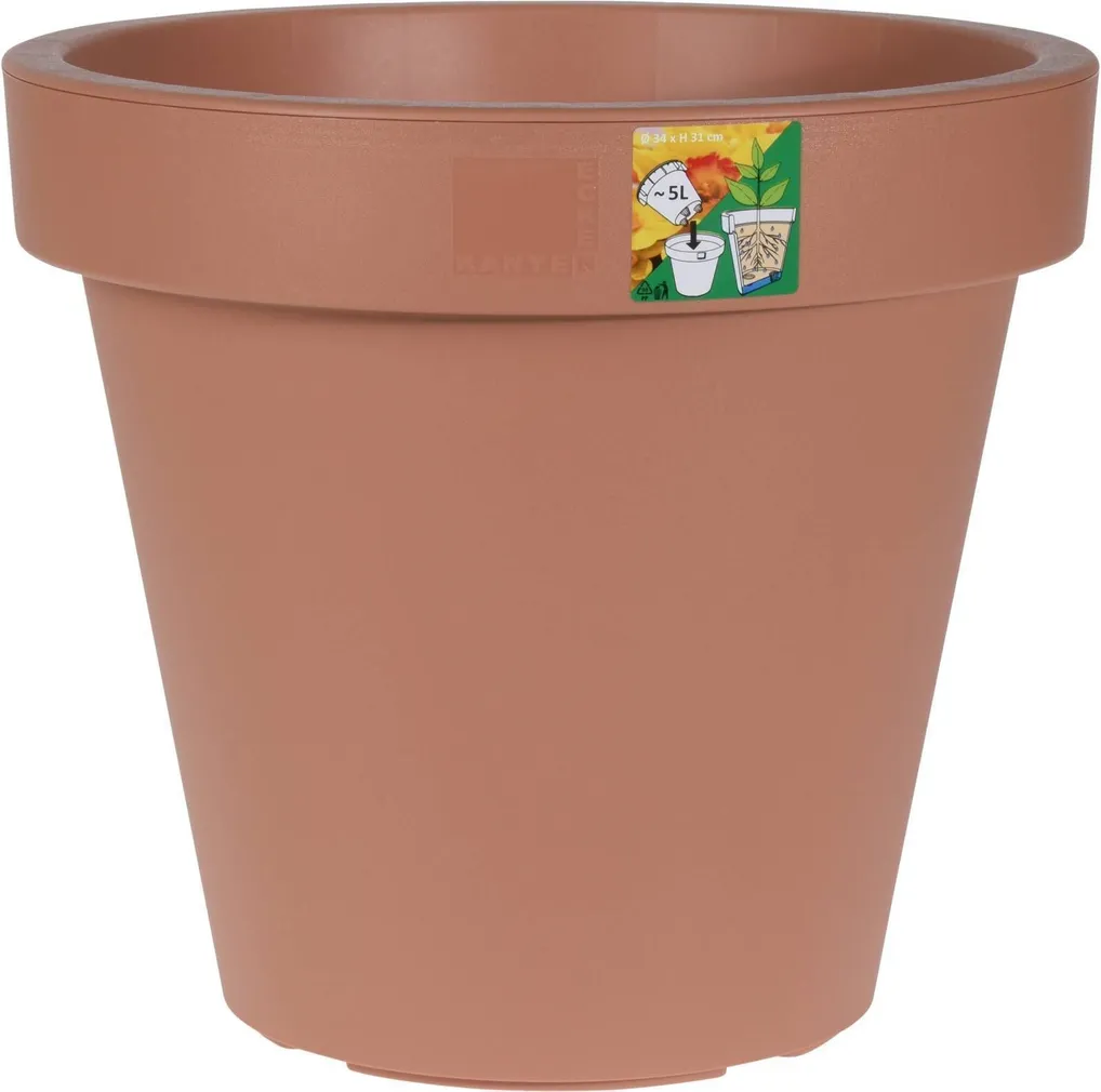 LILLEPOTT E&K ÜMAR 35CM TERRAKOTA