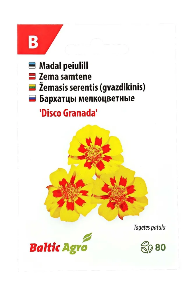 SEEMNED BALTIC AGRO PEIULILL 'DISCO GRANADA' EFEKTSED KIRJUD ÕIED, 80S