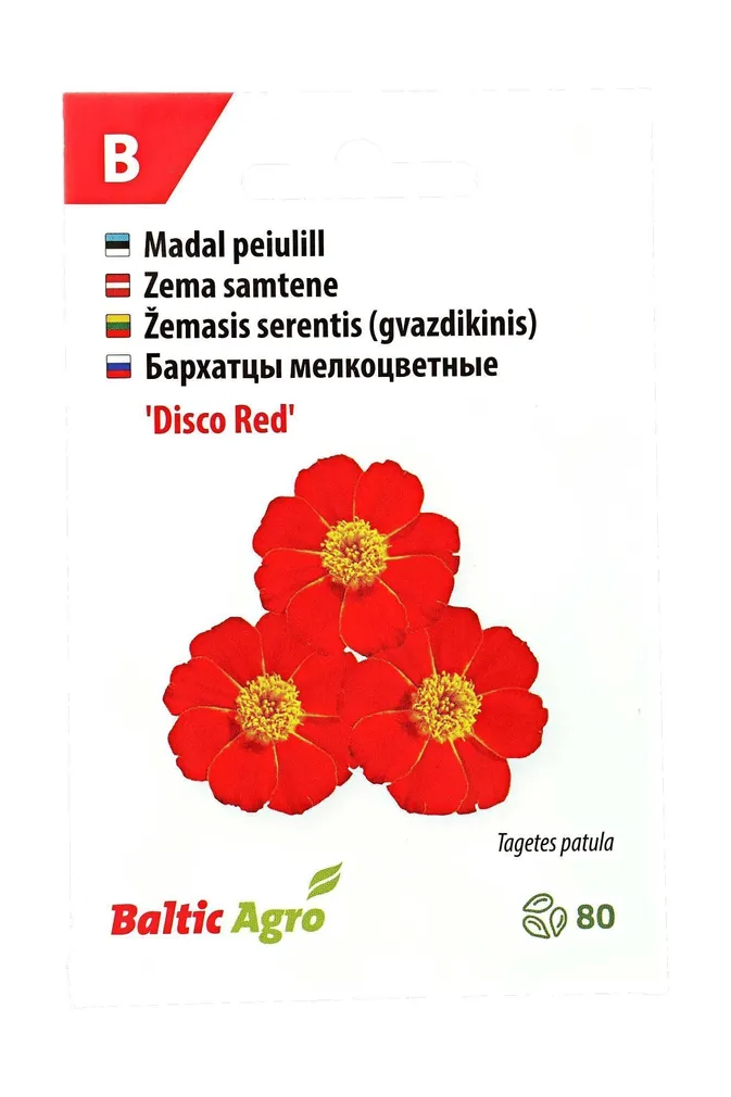 SEEMNED BALTIC AGRO PEIULILL 'DISCO RED' PUNASED LIHTÕIED, 80S