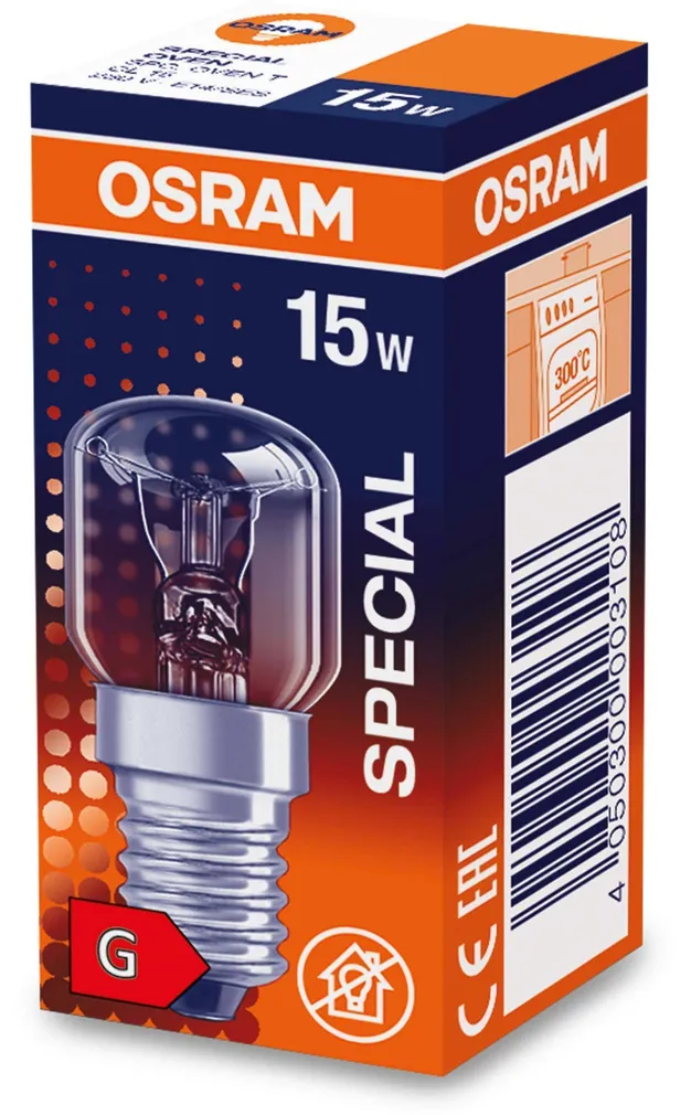 AHJU HÕÕGLAMP OSRAM 15W E14 230V