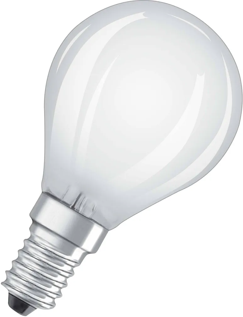 LED LAMP OSRAM 4W P45 E14 470LM 2700K CLASSIC MATT