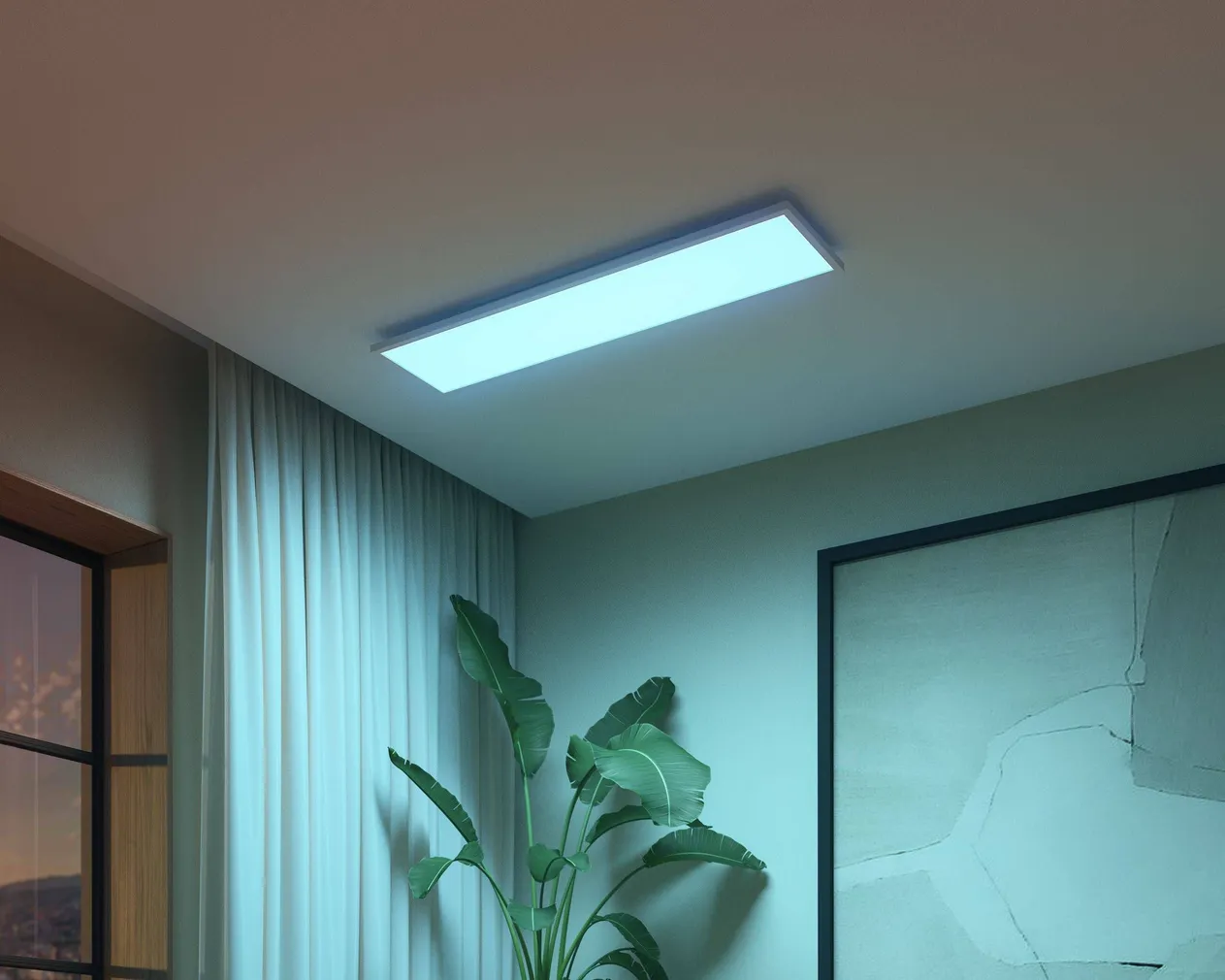 PANEELVALGUSTI PHILIPS HUE SURIMU 60W 4200LM 200-6500K+RGB HUE 
