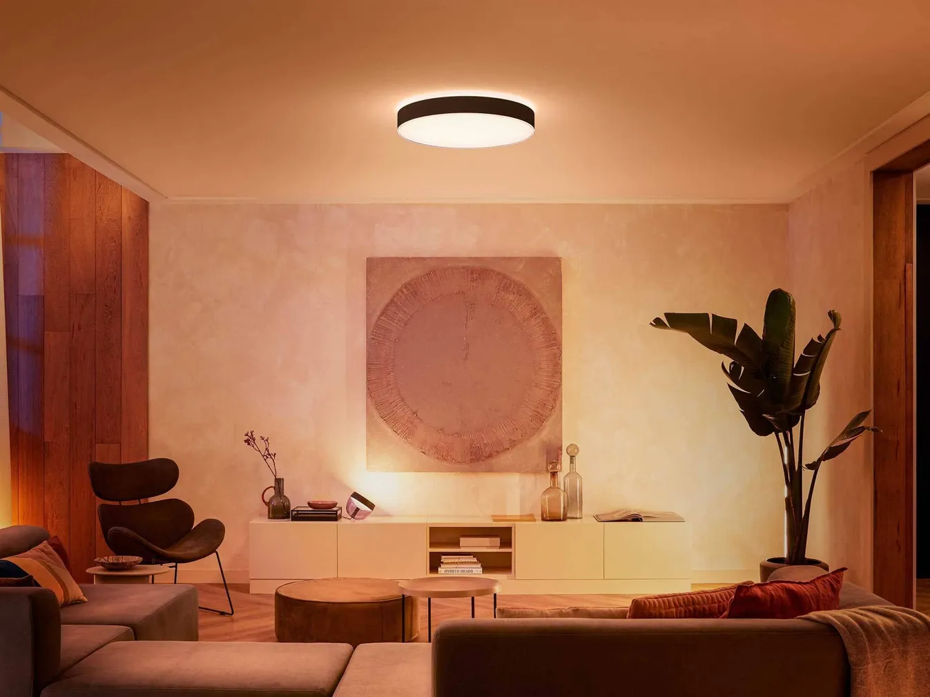 LAELAMP PHILIPS HUE ENRAVE XL 48W 6100LM 2200-6500K HUE MUST