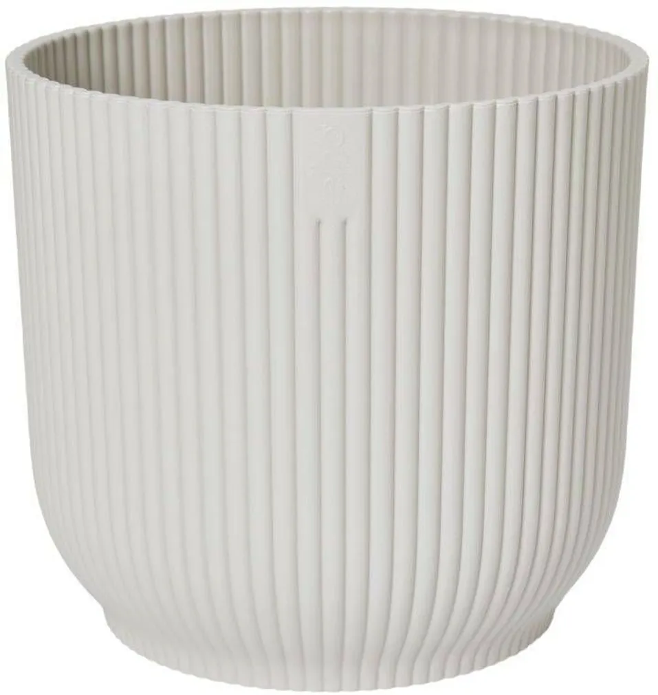 ÜMBRISPOTT ELHO VIBES FOLD 18CM SIIDINE VALGE