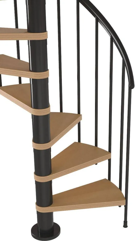 KEERDTREPP DOLLE GALGARY Ø140CM LISA BALUSTRAATIDEGA ANTRATSIIT/PÖÖK
