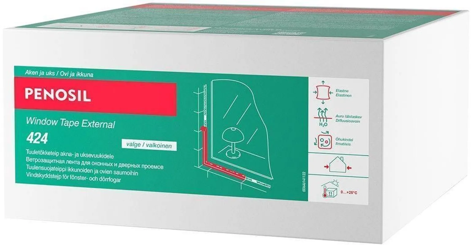 TIHENDUSLINT PENOSIL WINDOW TAPE  EXTERNAL 424 150MM/25M