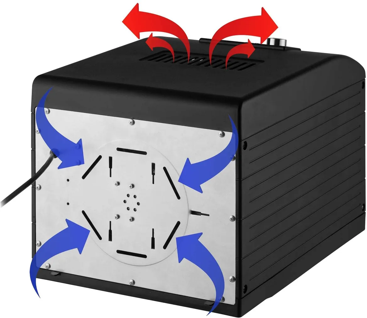 TOIDUKUIVATAJA SENCOR SFD6600BK 500W