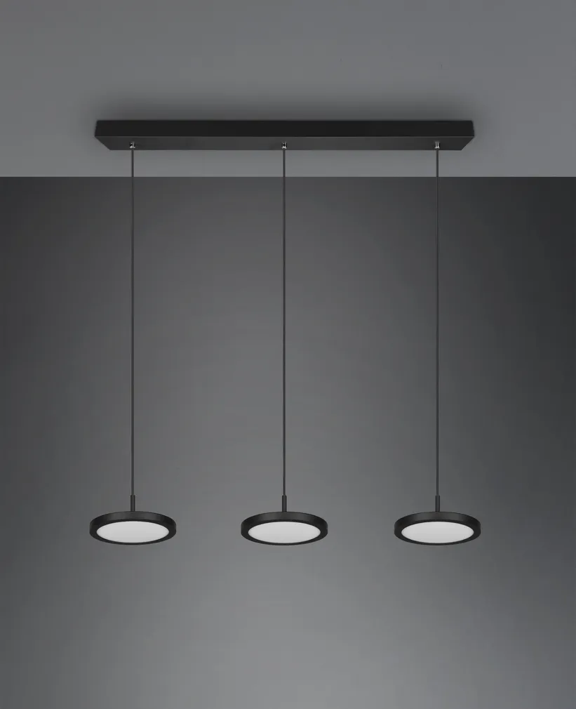 LAELAMP TRIO TRAY 3X10W 3000K 3X1200LM MUST