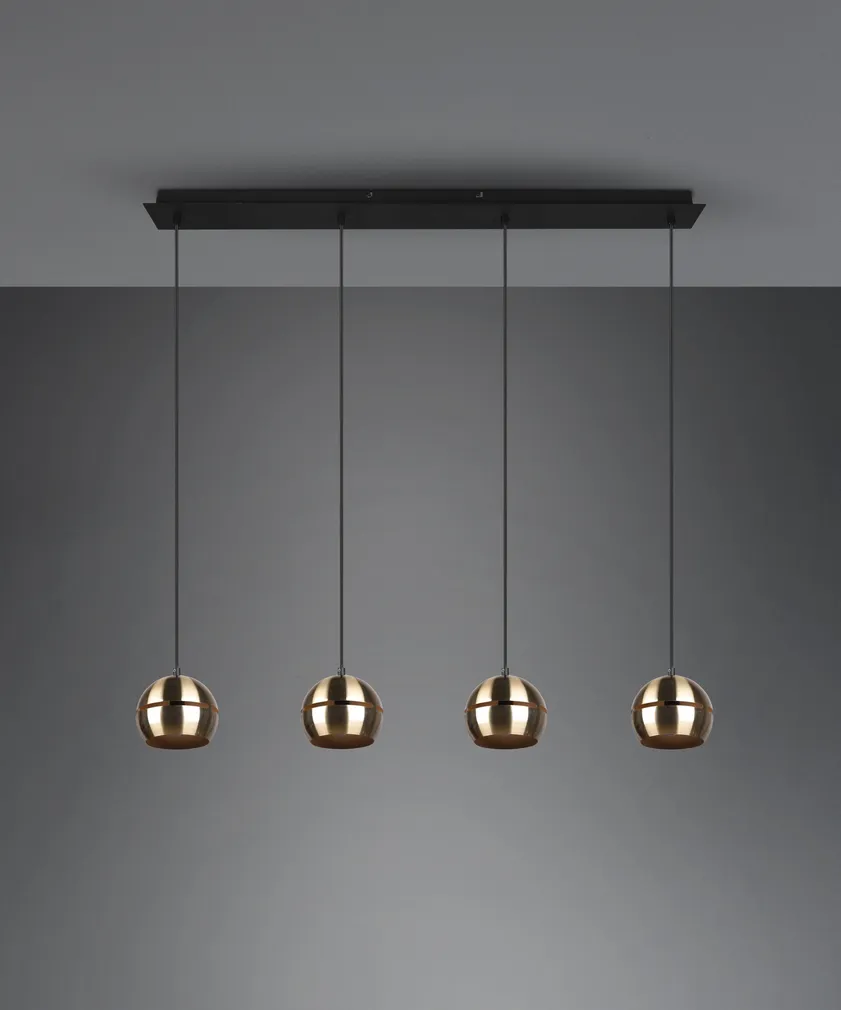 LAELAMP TRIO FLETCHER 4XE14 MUST/MESSING