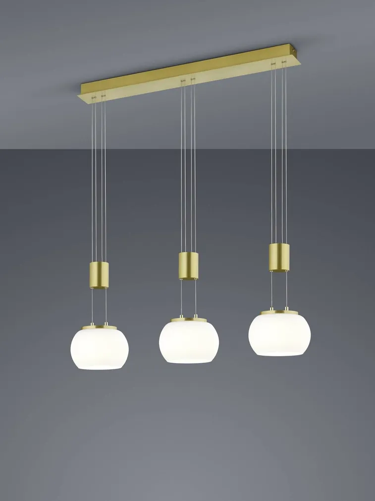 LAELAMP TRIO MADISON 3X8W 3000K 3X900LM MESSING