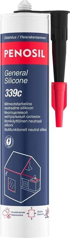 NEUTRAALNE SILIKOON PENOSIL GENERAL SILICONE 339C 280ML MUST