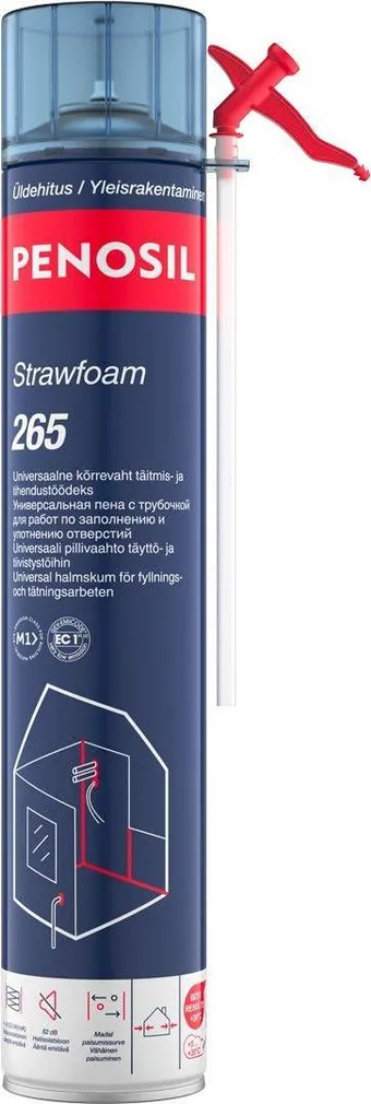 MONTAAŽIVAHT PENOSIL STRAWFOAM 265 750ML