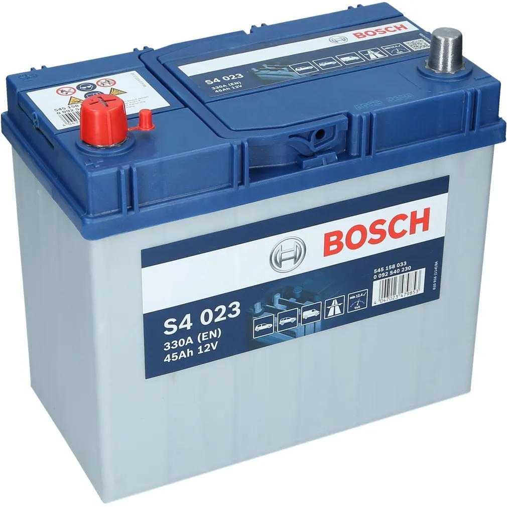 AUTOAKU BOSCH S4 023 45AH 330A 238X129X227