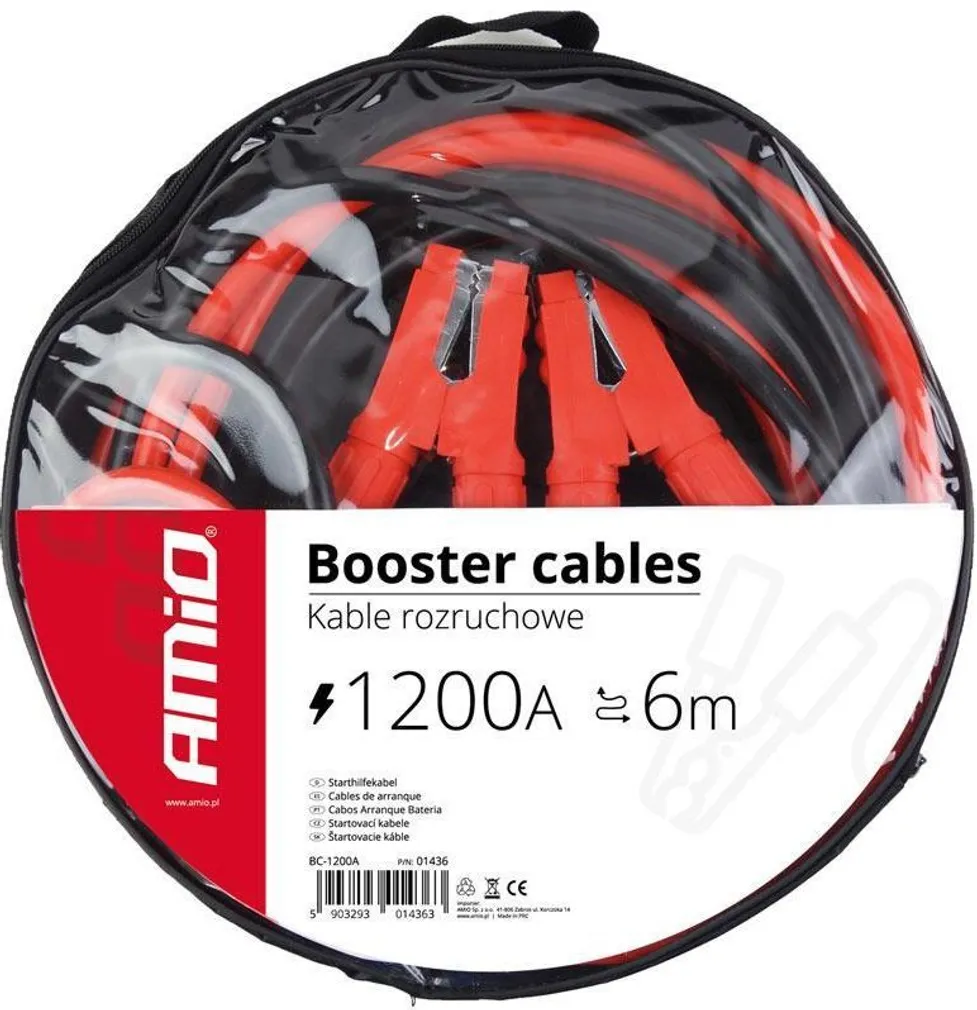 KÄIVITUSJUHTMED AMIO 1200A 6M