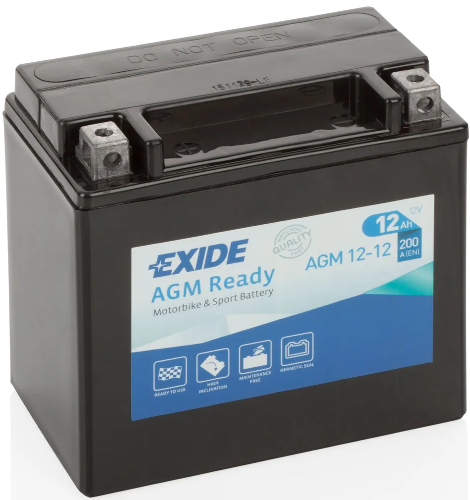 MOTOAKU EXIDE 12V 12AH AGM12-12 150X87X145MM