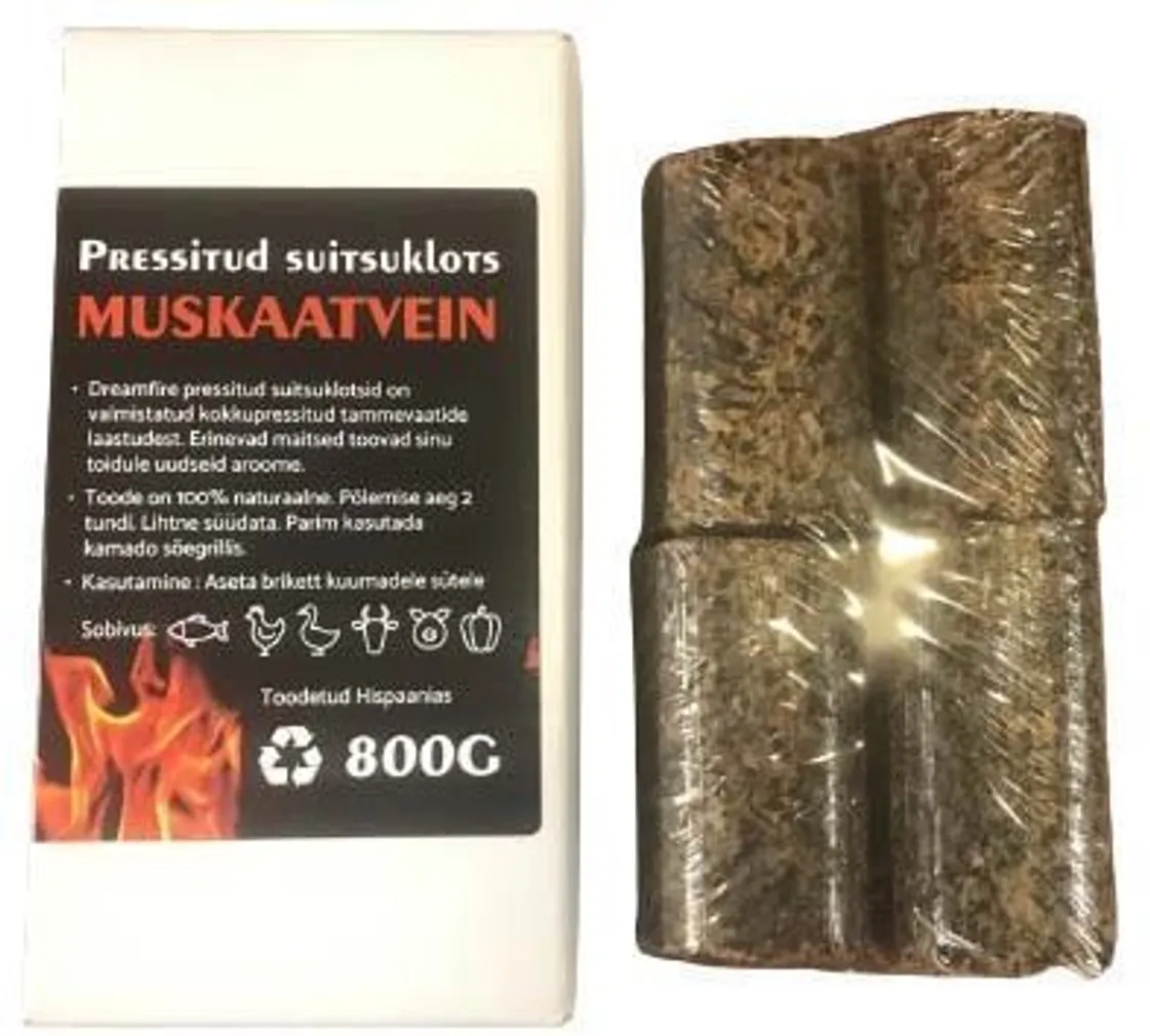 SUITSUKLOTS DREAMFIRE PRESSITUD MUSKAATVEIN 800G