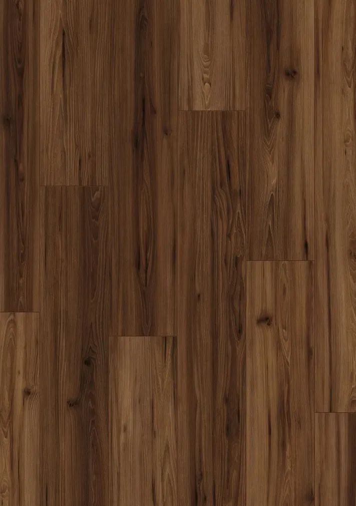 LAMINAATPARKETT LOC PLUS 8MM BURANO DARK BROWN ELM 1-LIPP 4V