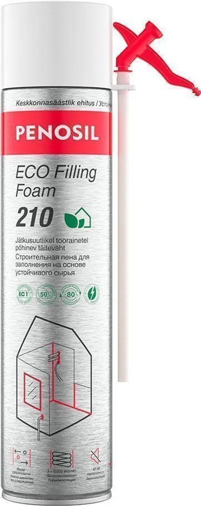 MONTAAŽIVAHT PENOSIL ECO FILLING FOAM 210 600ML