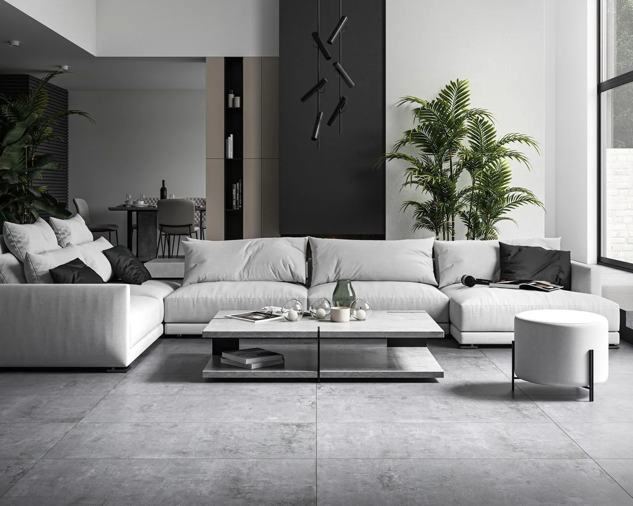 SEINA-JA PÕRANDAPLAAT PARADYZ ART GREY 59,8X119,8CM 0,72M² PAKIS