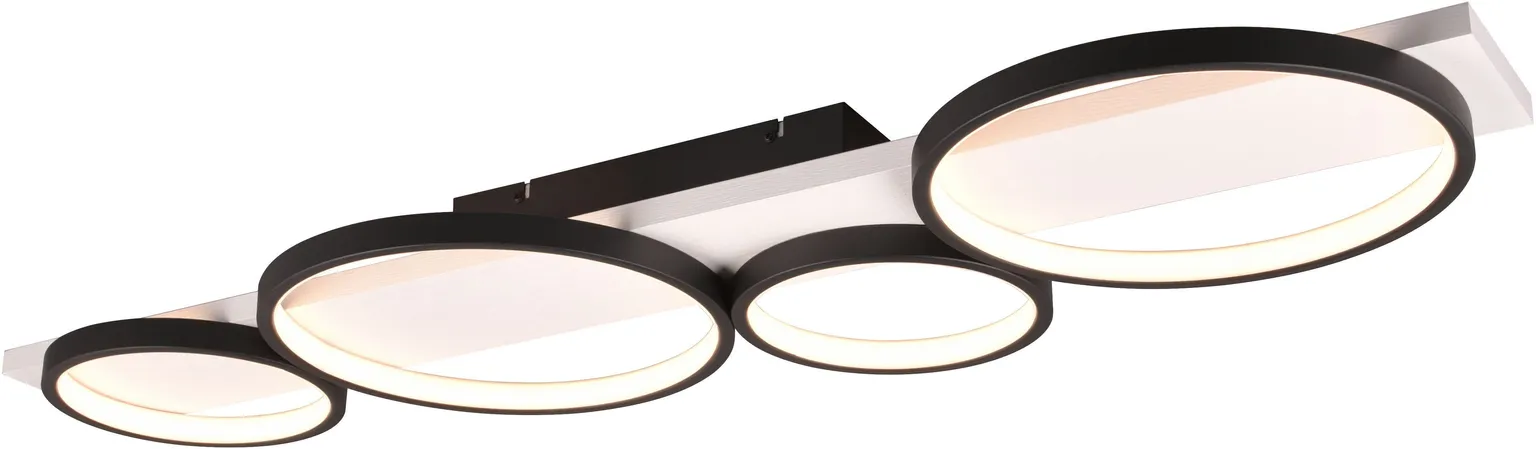 LAELAMP TRIO MEDERA 4 44W 5100LM 3000K MUST/PUIT