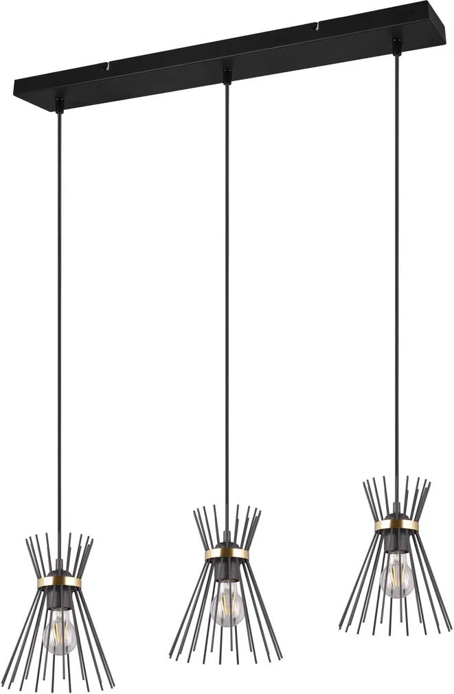 LAELAMP TRIO ROD 40W E27 MUST/KULD