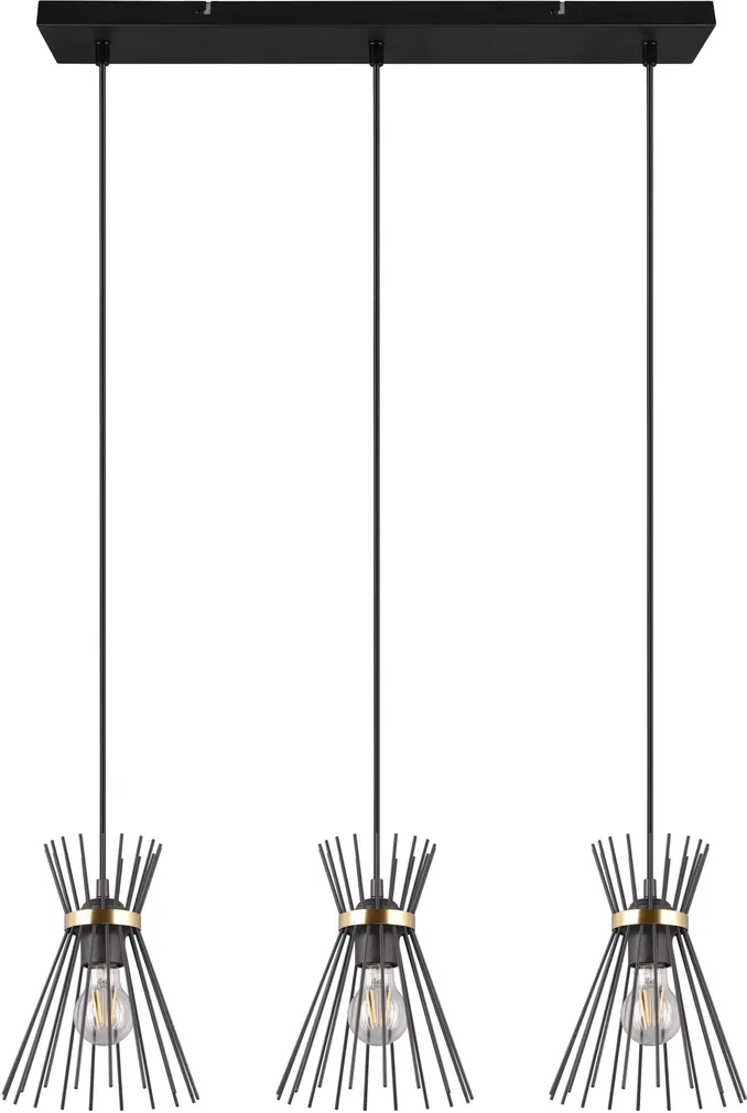 LAELAMP TRIO ROD 40W E27 MUST/KULD