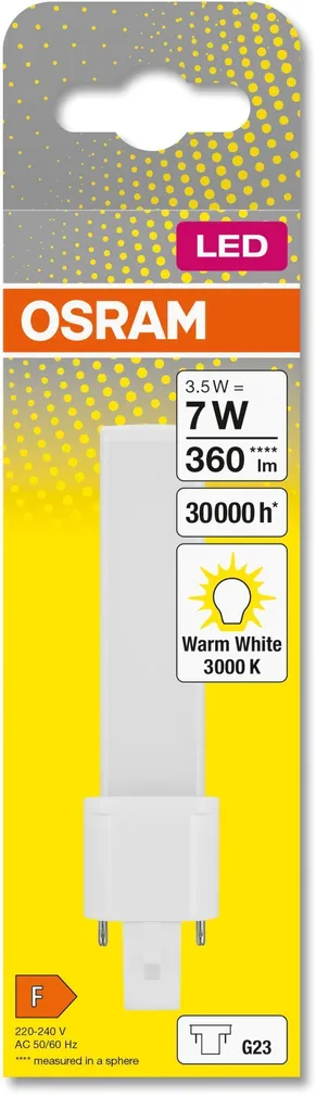 LED LAMP OSRAM 3,5W EM 830 G23 