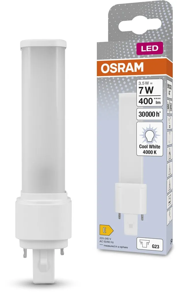 LED LAMP OSRAM 3 5W EM 840 G23 Bauhof