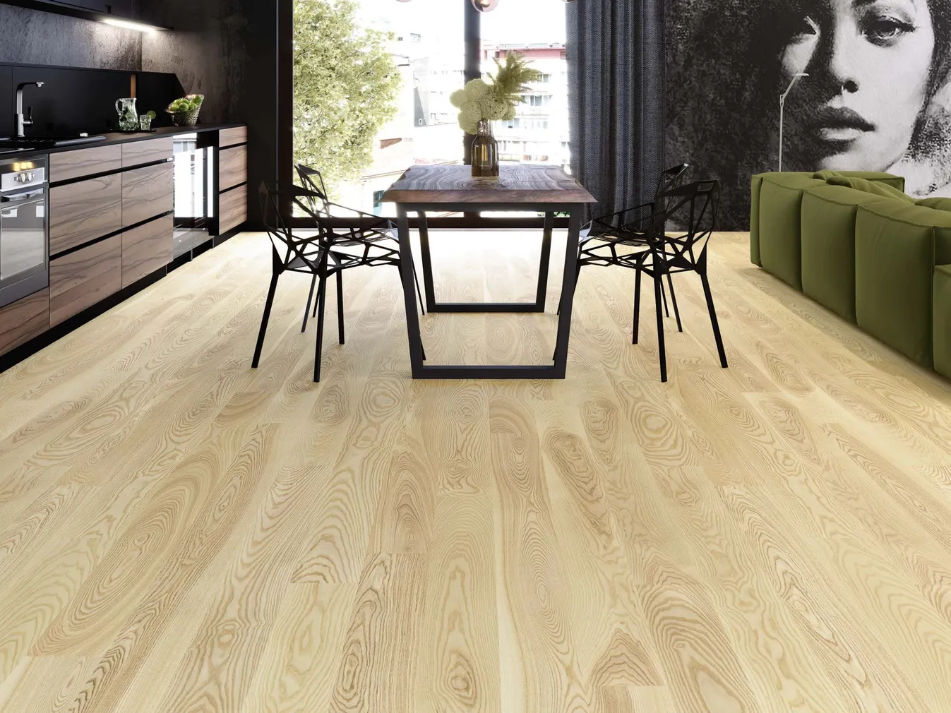 NATURAALPARKETT ESTA 14MM 1L SAAR AB SAUTLEPA