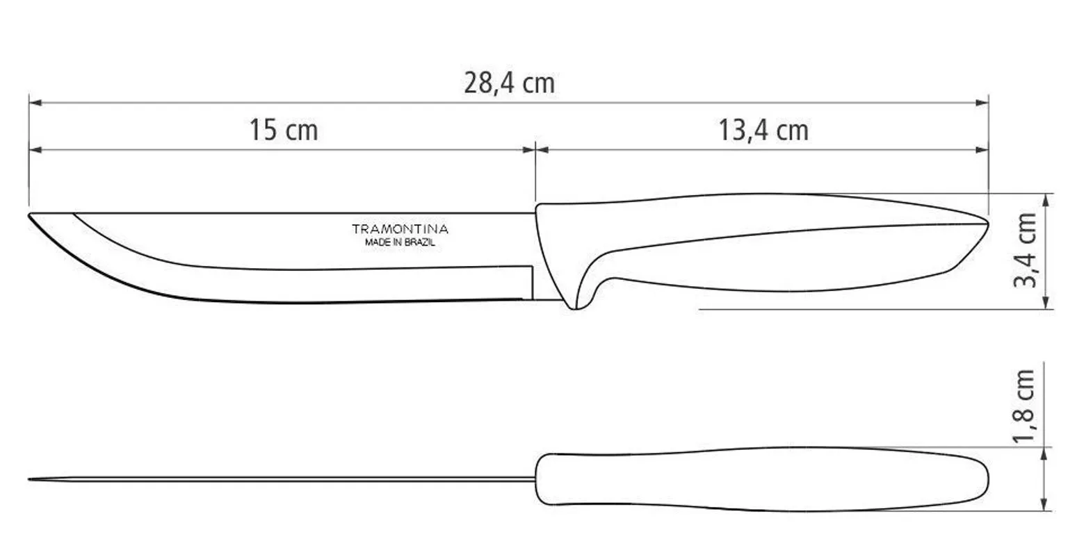 KÖÖGINUGA TRAMONTINA PLENUS 15,2CM (6")