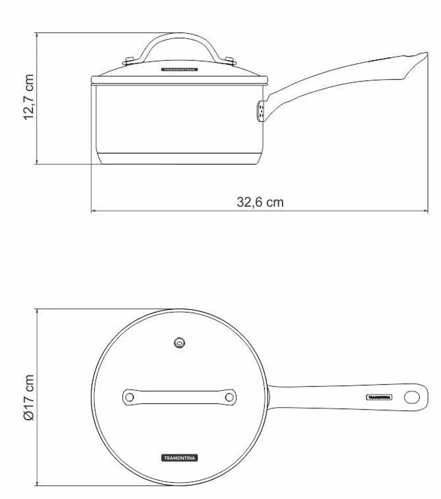 KASTMEPOTT TRAMONTINA UNA 16CM