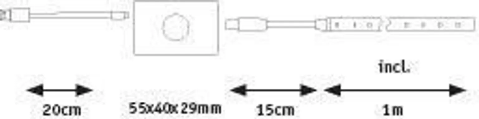 RIBAVALGUSTI PAULMANN 1m 1,4W 140lm 3000K PATAREITOIDE SENSOR