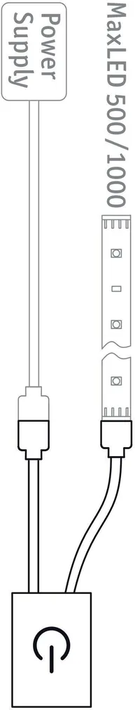 PUUTETUNDLIK LÜLITI PAULMANN MAXLED 144W 24V