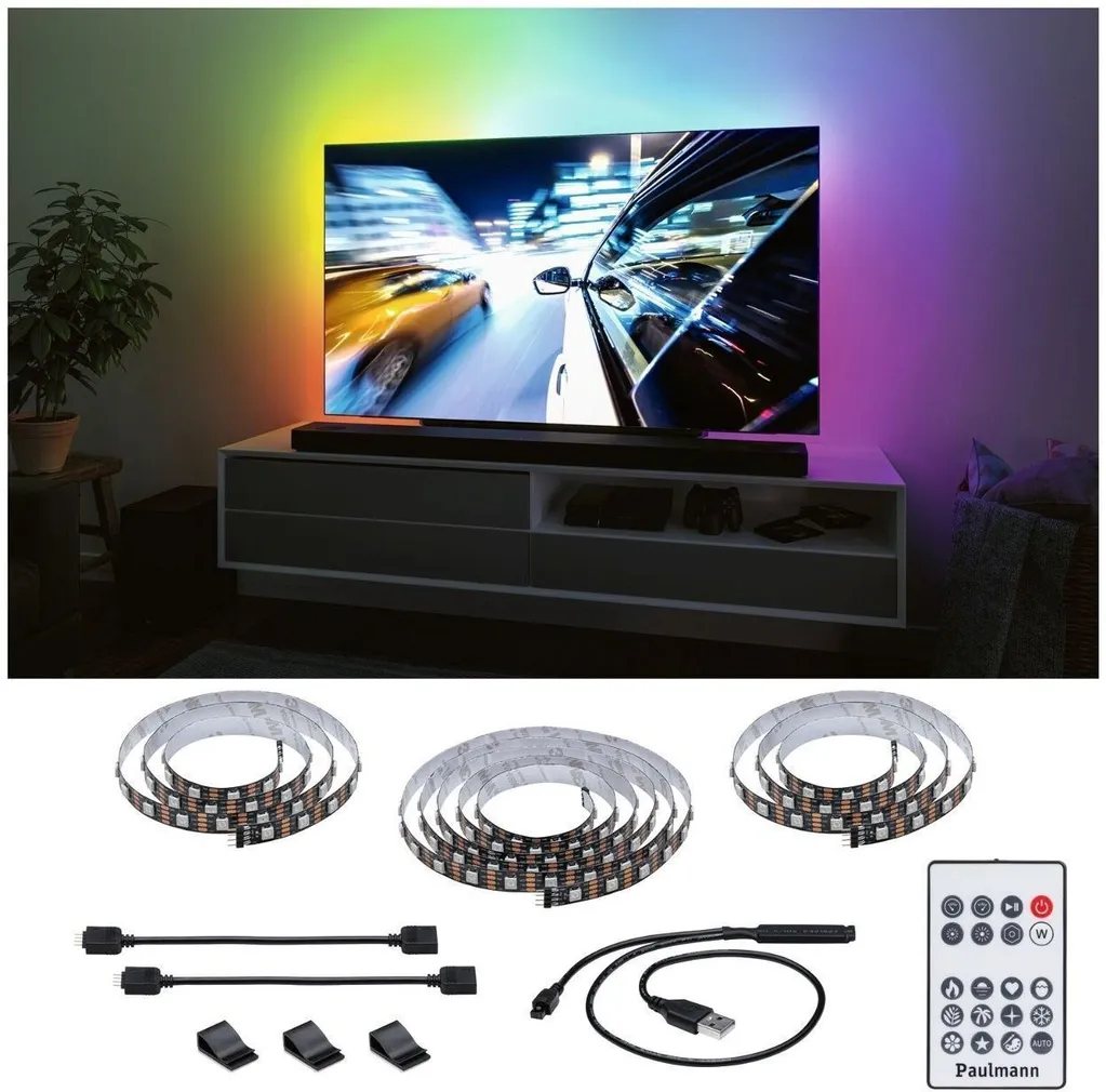 RIBAVALGUSTI PAULMANN DYNAMIC TV 75`USB RGB