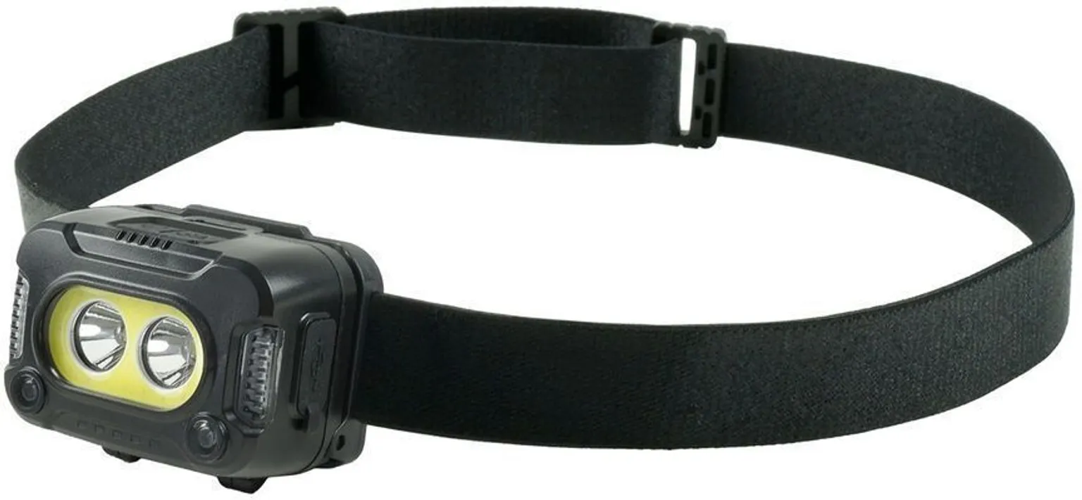 PEALAMP TECHNIK H25 350LM IP65 PUNANE LED USB-LAETAV