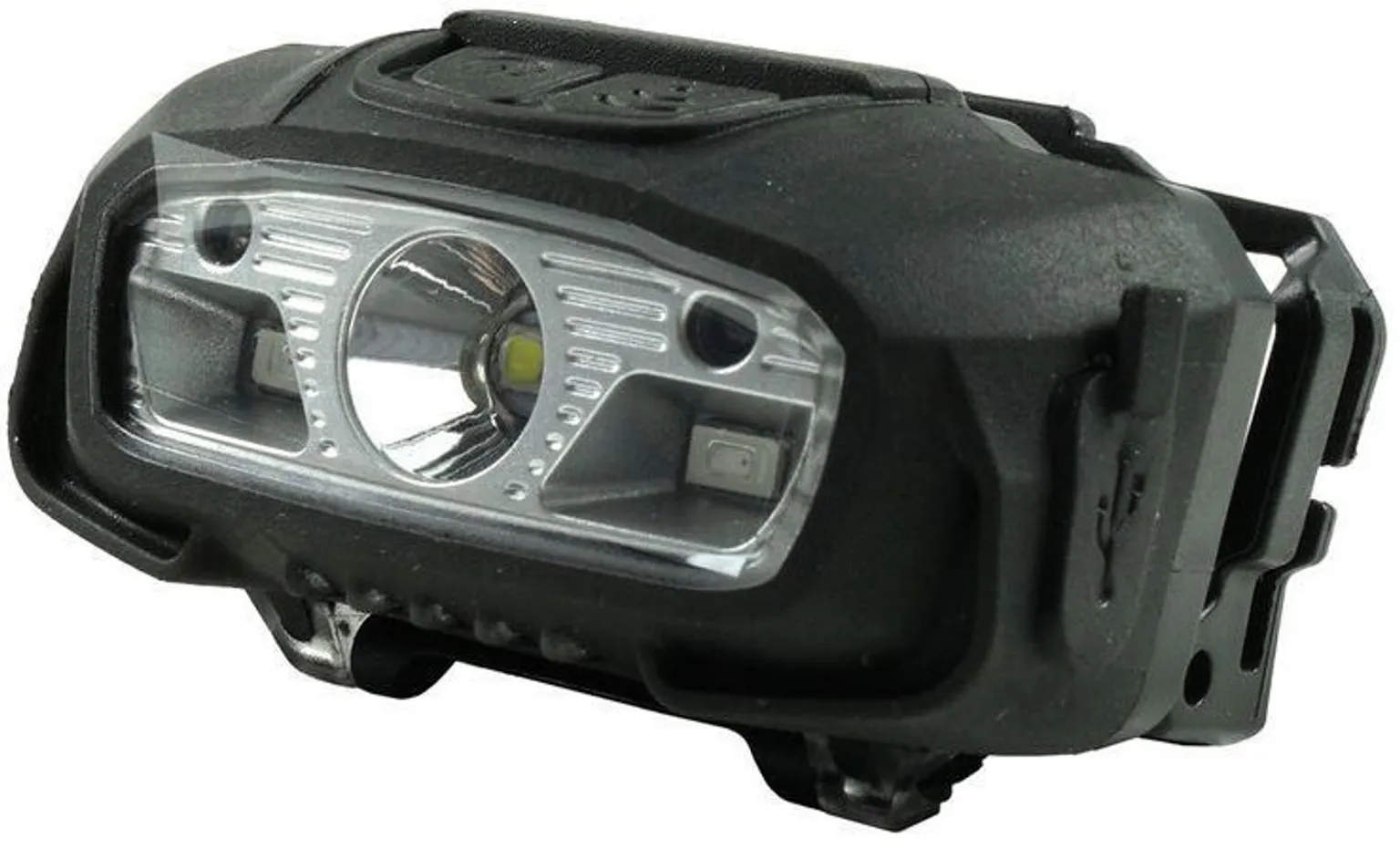PEALAMP TECHNIK H15 220LM IP65 PUNANE LED USB-LAETAV