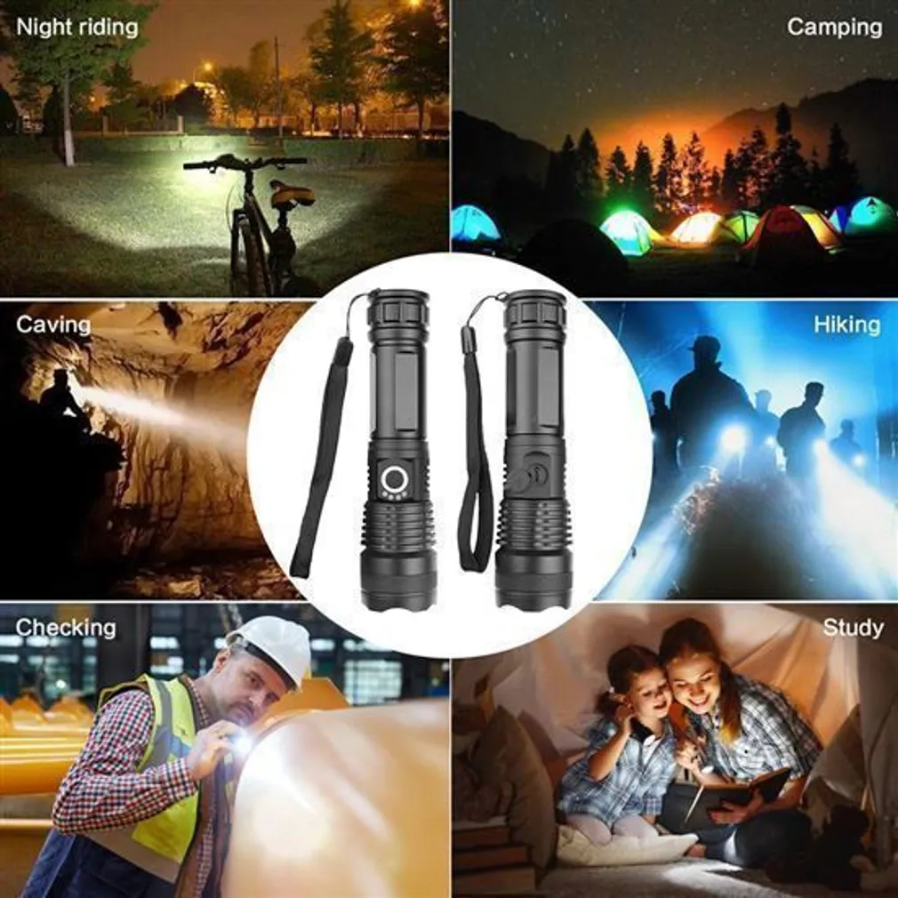 TASKULAMP SOLIGHT P50 1000LM USB-LAETAV